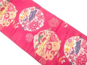 アンティーク　茶屋辻模様織り出し名古屋帯（着用可）